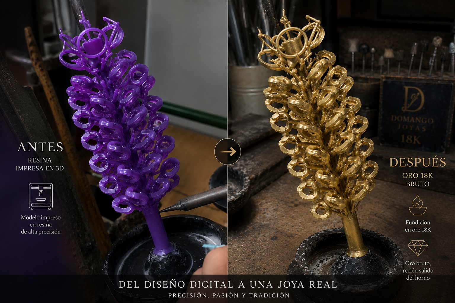Arbol de fundición